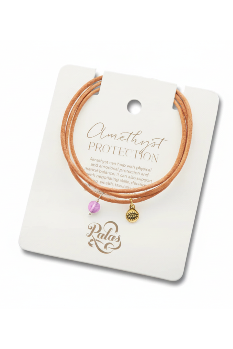 Palas Amethyst Protection Gem Wrap