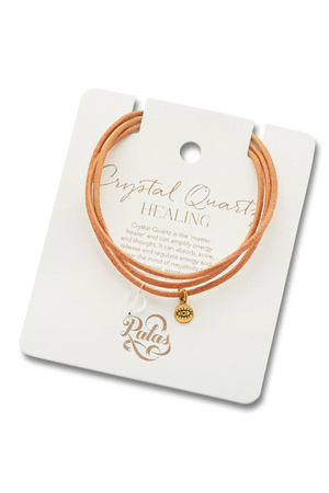 Palas Crystal Quartz Healing Protection Gem Wrap