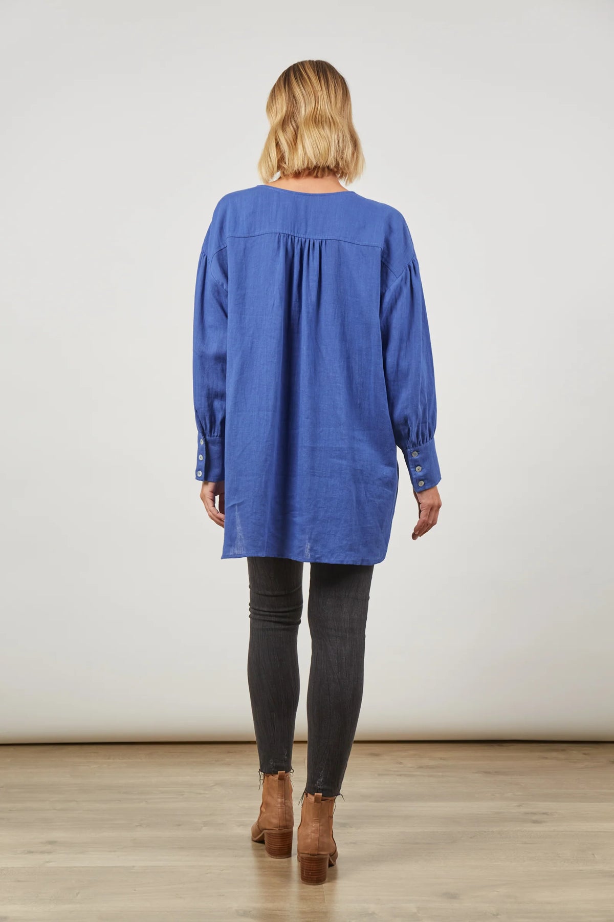 Isle Of Mine Panorama Blouse Azure