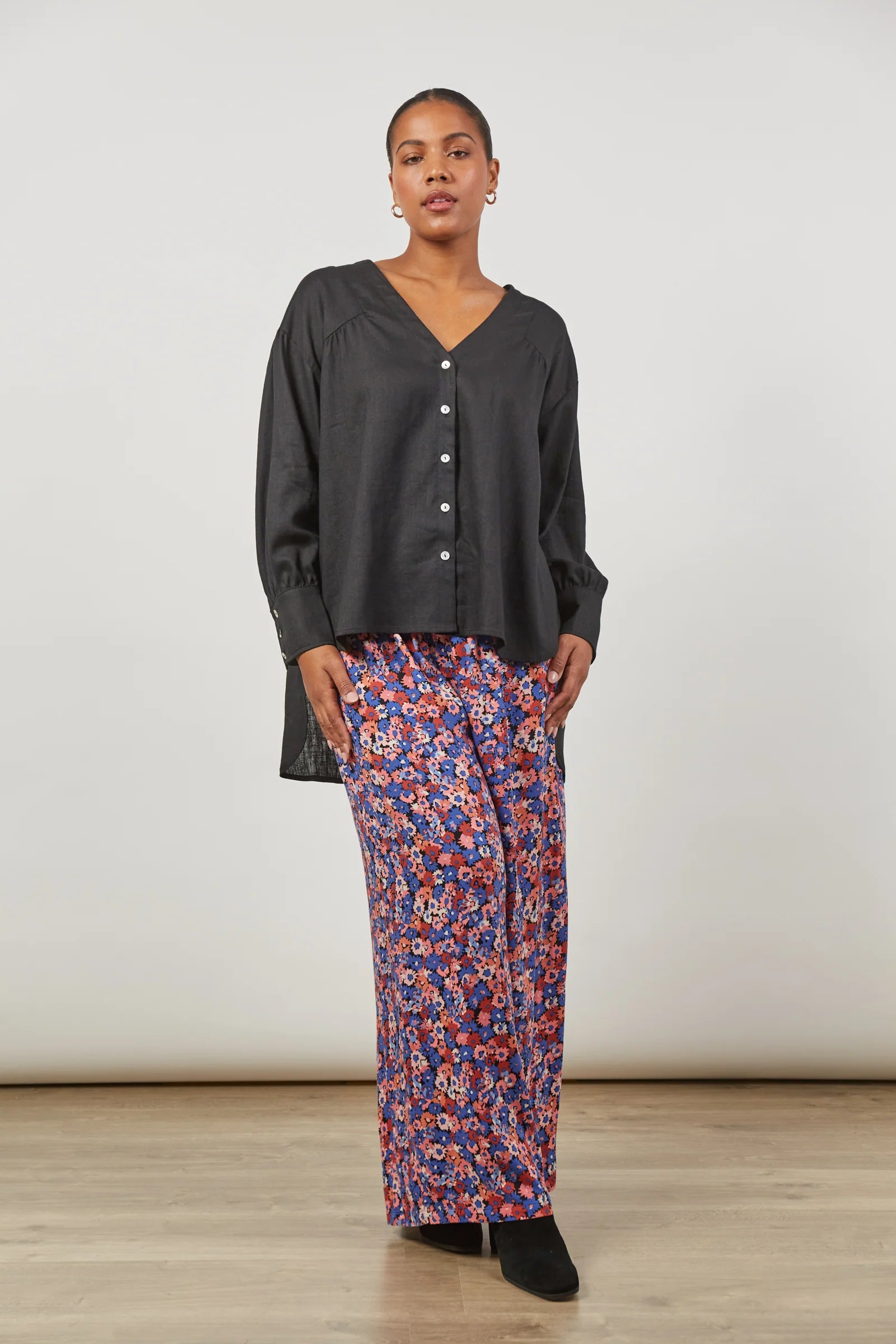 Isle Of Mine Panorama Blouse Onyx