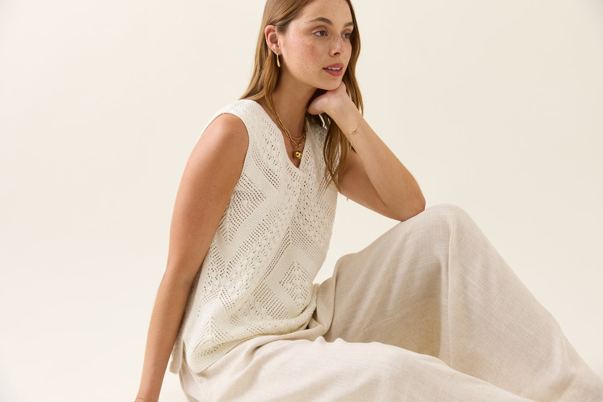 Isle of Mine Sylvie Top Canvas