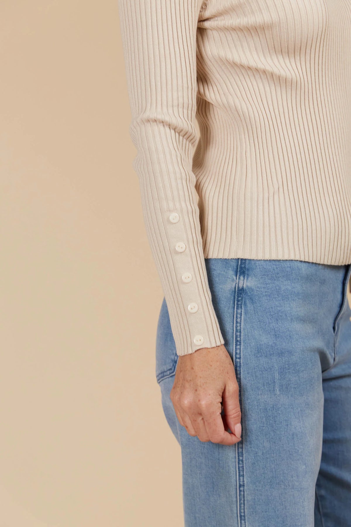 Isle Of Mine Juno Knit Top Canvas