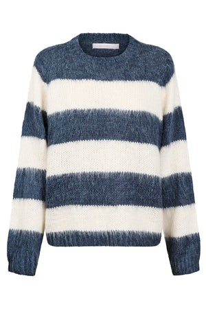 Isle Of Mine Pallas Stripe Jumper Navy
