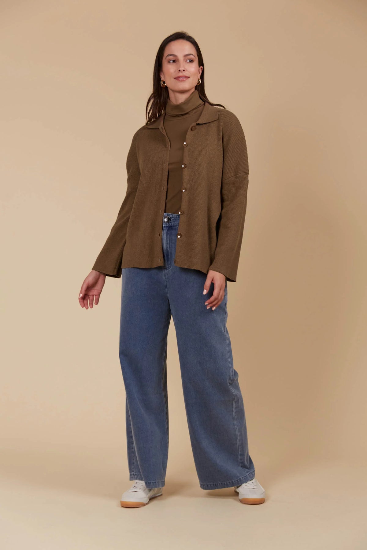 Isle Of Mine Tala Knit Shirt Toffee