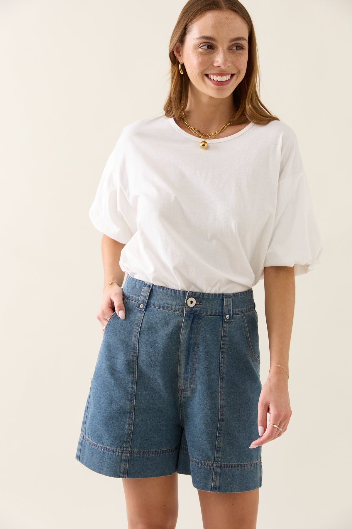 Isle of Mine Sofie Denim Short Drift