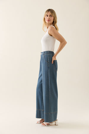Isle of Mine Sofie Denim Pant Drift