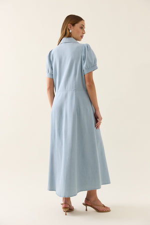 Isle of Mine Sofie Denim Tank Dress Drift