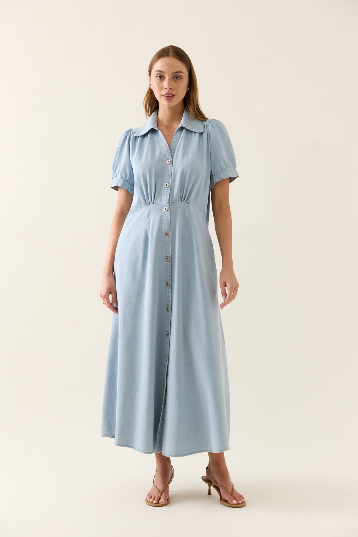 Isle of Mine Sofie Denim Tank Dress Drift