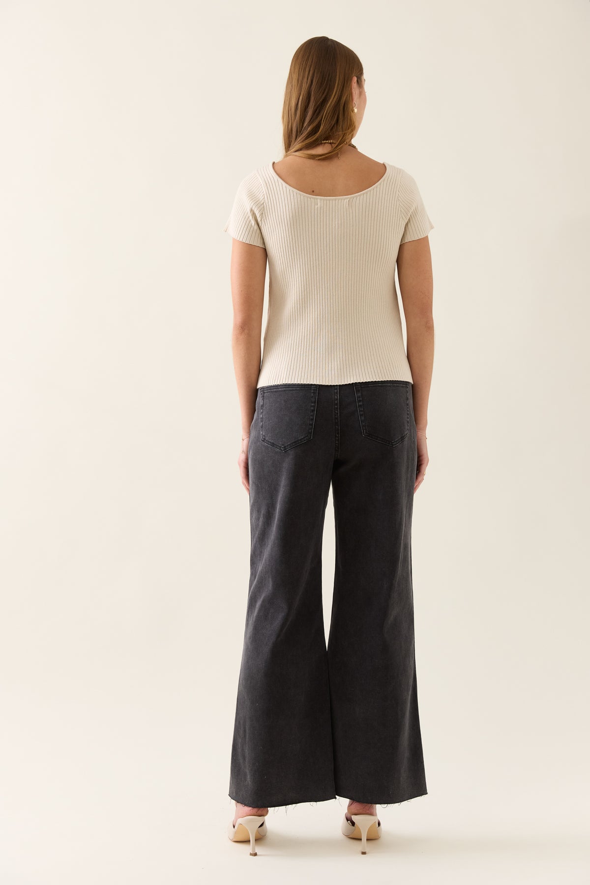 Isle of Mine Adele Knit Tshirt Lotus