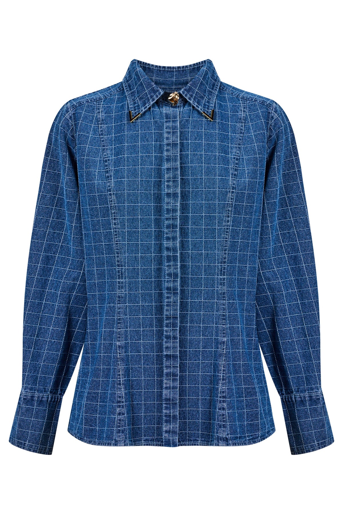 Isle Of Mine Sloane Denim Shirt Check