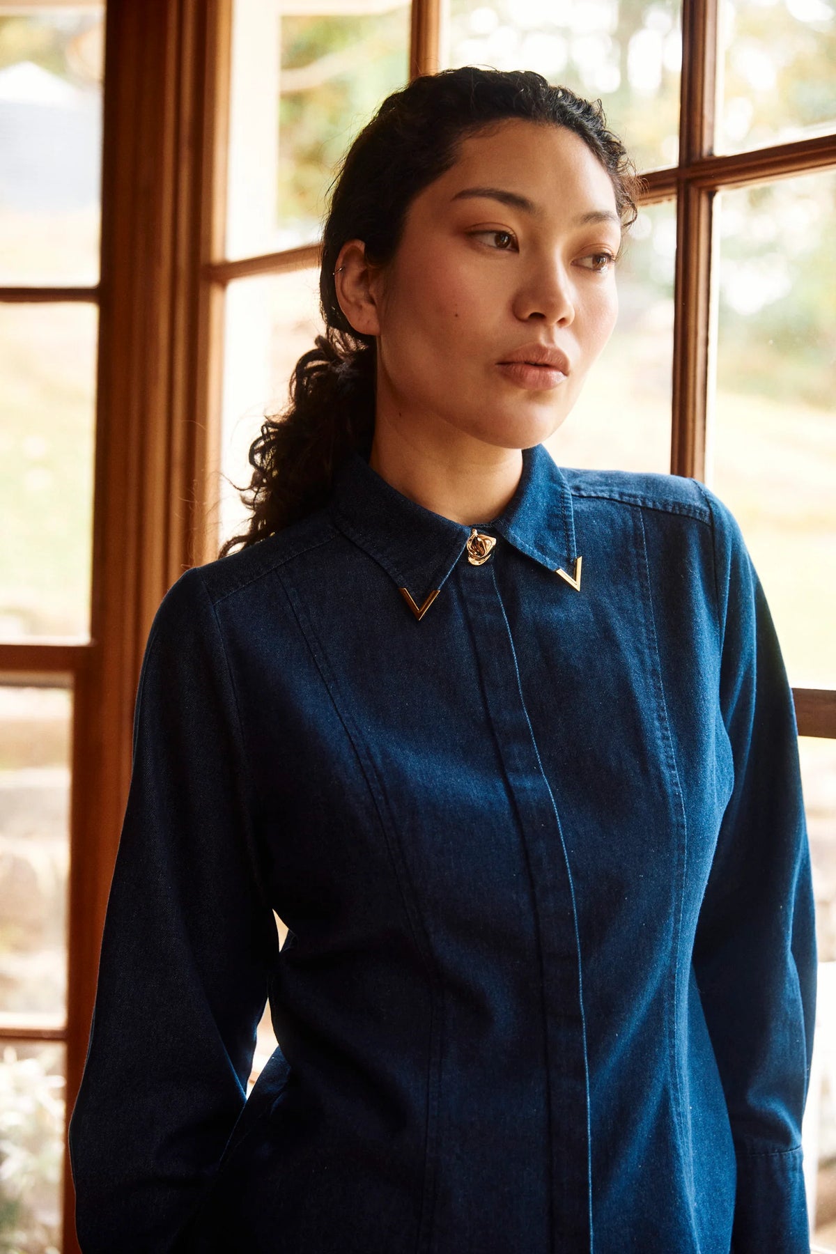 Isle Of Mine Sloane Denim Shirt Indigo