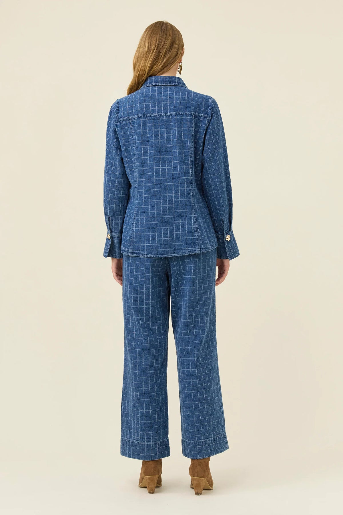 Isle Of Mine Sloane Denim Shirt Check