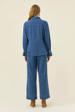 Isle Of Mine Sloane Denim Shirt Check