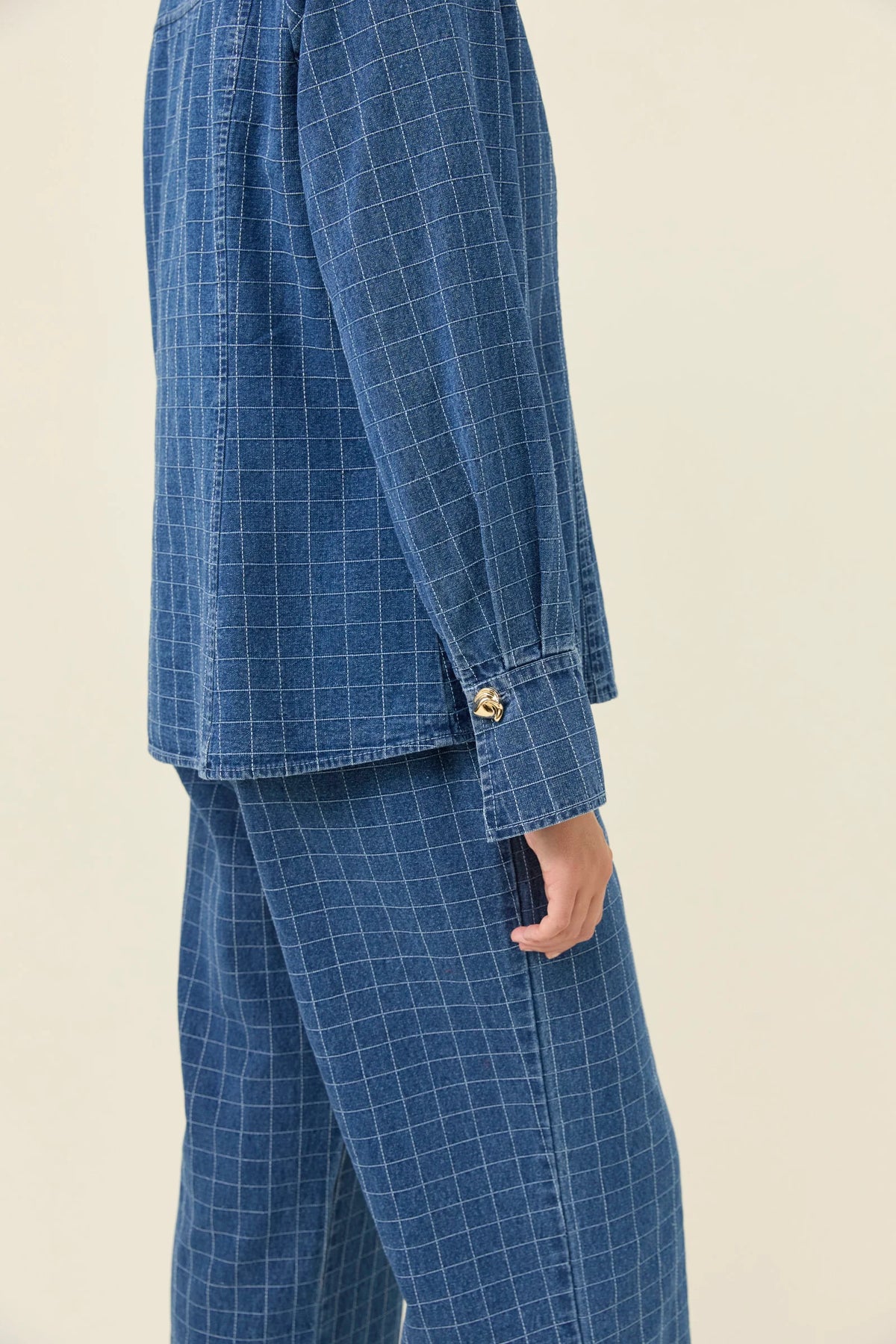 Isle Of Mine Sloane Denim Shirt Check