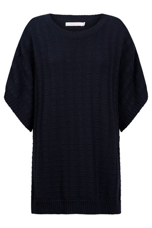 Isle Of Mine Sadie Knit Top Navy