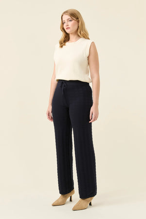Isle Of Mine Sadie Knit Pant Navy