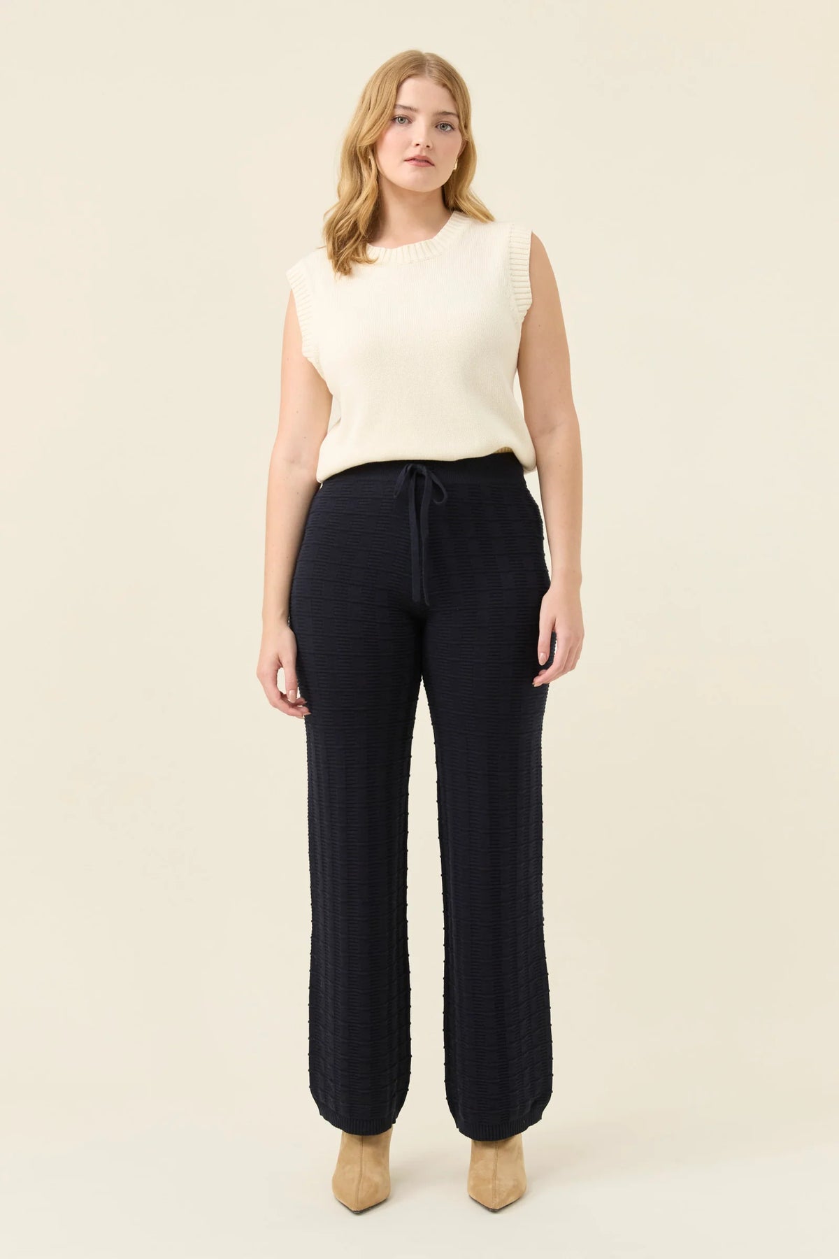 Isle Of Mine Sadie Knit Pant Navy