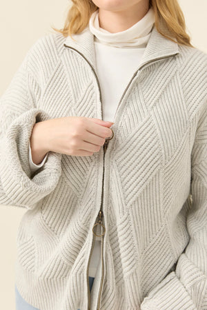 Isle Of Mine Sadie Zip Jumper Marle