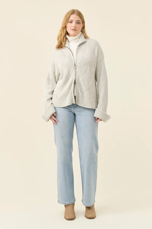 Isle Of Mine Sadie Zip Jumper Marle
