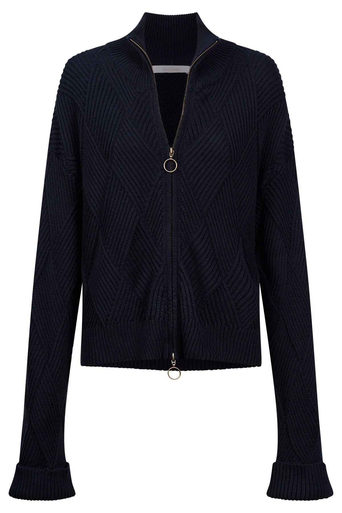 Isle Of Mine Sadie Zip Jumper Navy