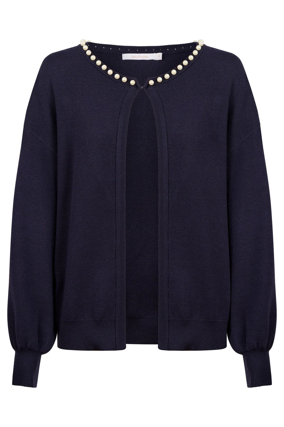 Isle Of Mine Nell Pearl Cardigan Navy