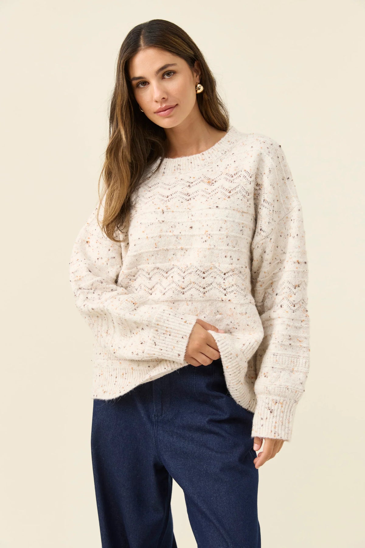 Isle Of Mine Mckenna Jumper Ivory