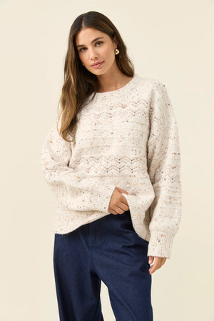 Isle Of Mine Mckenna Jumper Ivory