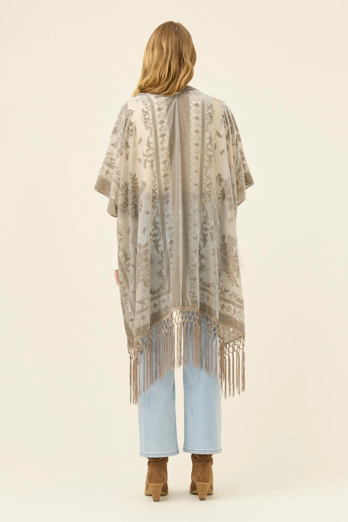 Isle Of Mine Navi Velvet Cape Stone