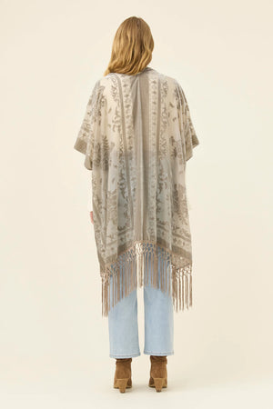 Isle Of Mine Navi Velvet Cape Stone