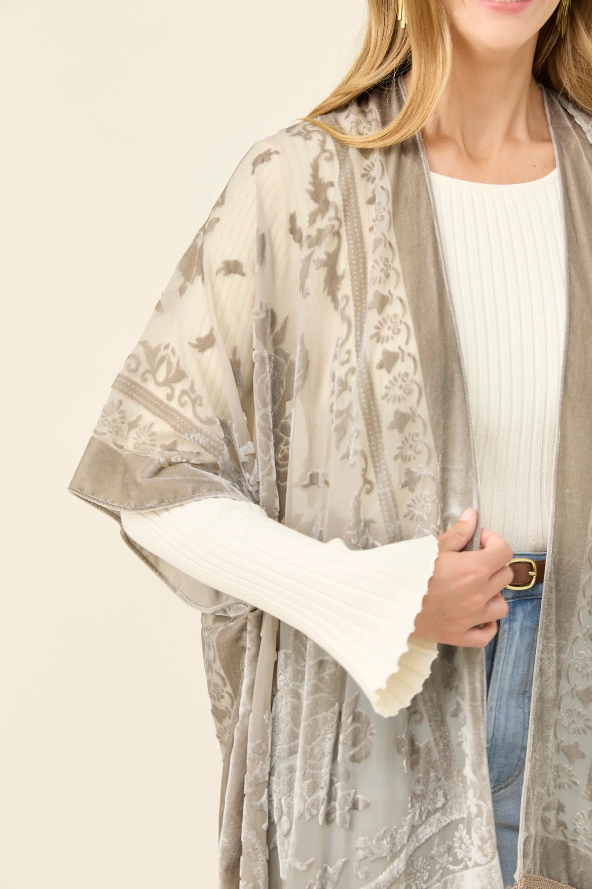Isle Of Mine Navi Velvet Cape Stone