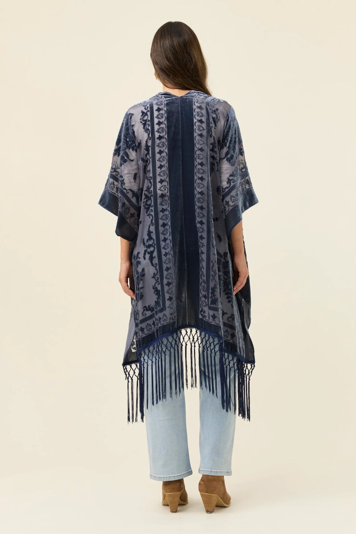 Isle Of Mine Navi Velvet Cape Navy