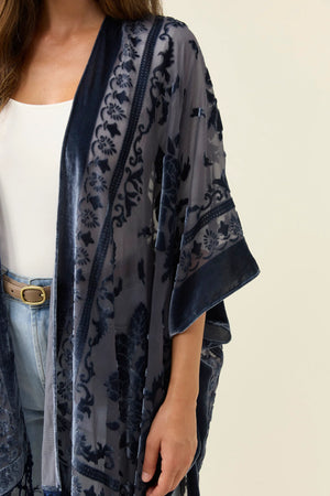 Isle Of Mine Navi Velvet Cape Navy