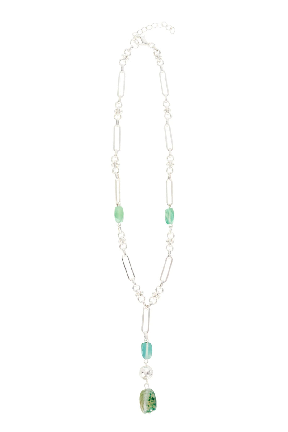 Isle Of Mine Navi Drop Nevi Drop Necklace Silver