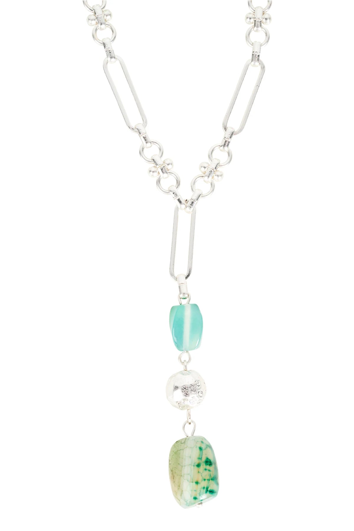 Isle Of Mine Navi Drop Nevi Drop Necklace Silver