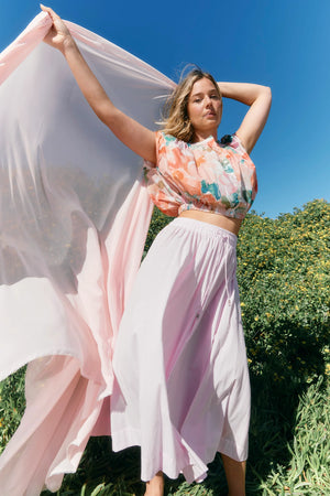 Isle Of Mine Rosa Reversible Crop Top Floral