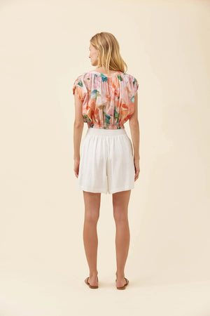 Isle Of Mine Rosa Reversible Crop Top Floral