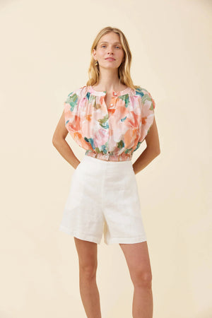 Isle Of Mine Rosa Reversible Crop Top Floral