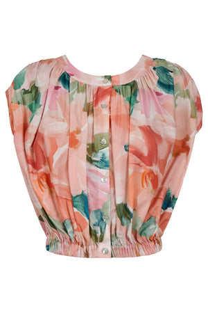 Isle Of Mine Rosa Reversible Crop Top Floral