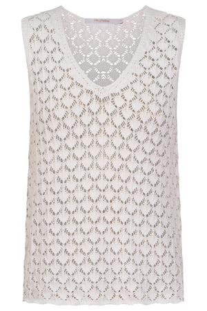 Isle Of Mine Mia Knit Top White