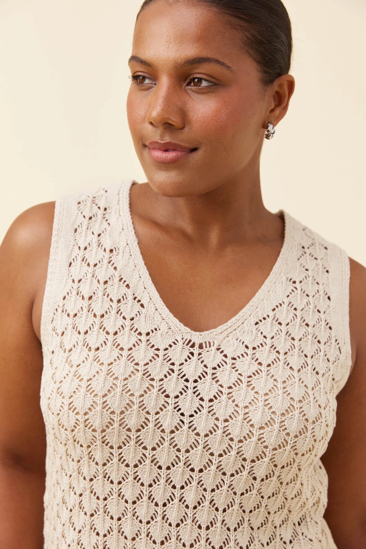 Isle Of Mine Mia Knit Top Canvas