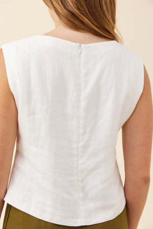 Isle Of Mine Anita Tank White