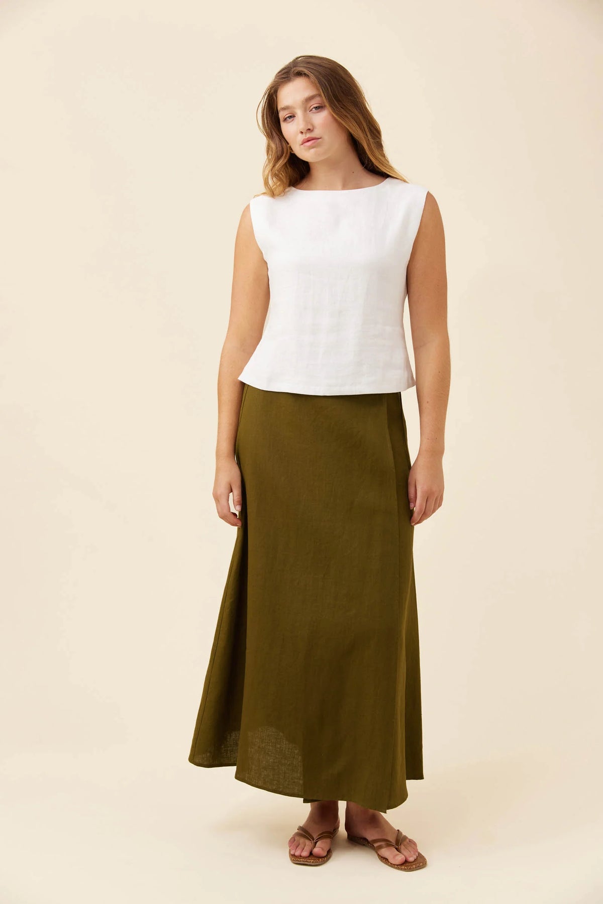 Isle Of Mine Anita Tank White