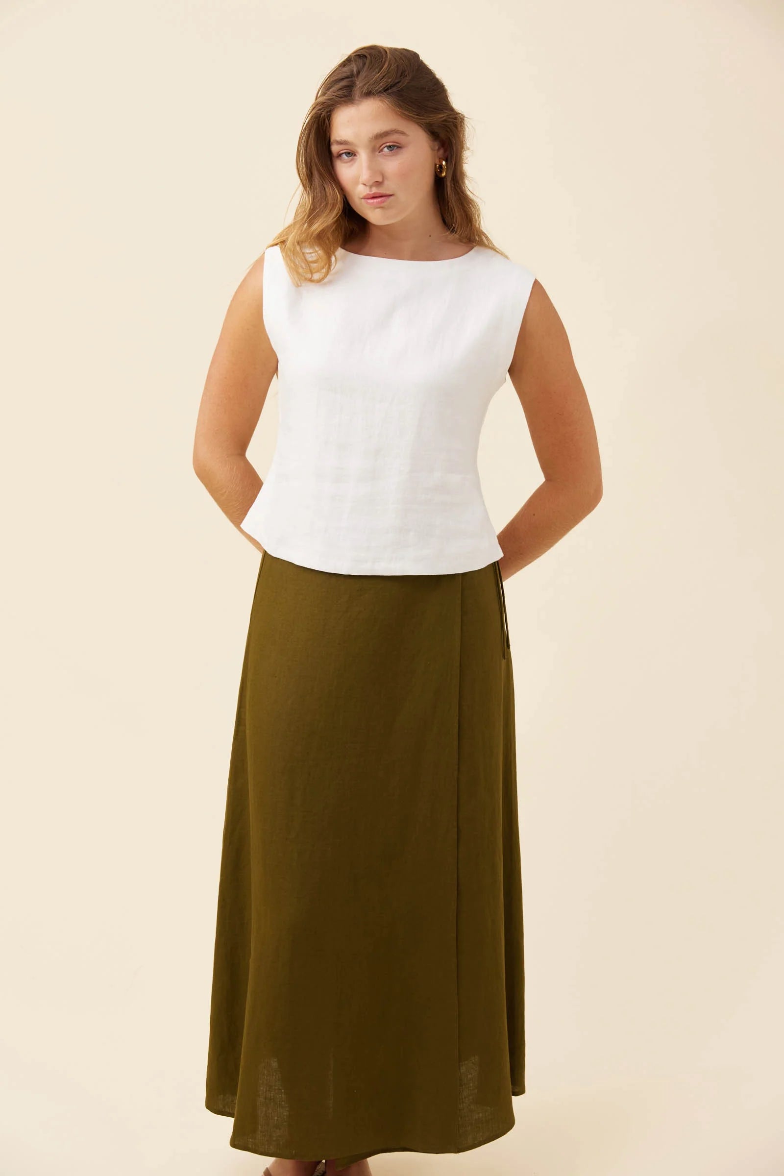 Isle Of Mine Anita Tank White