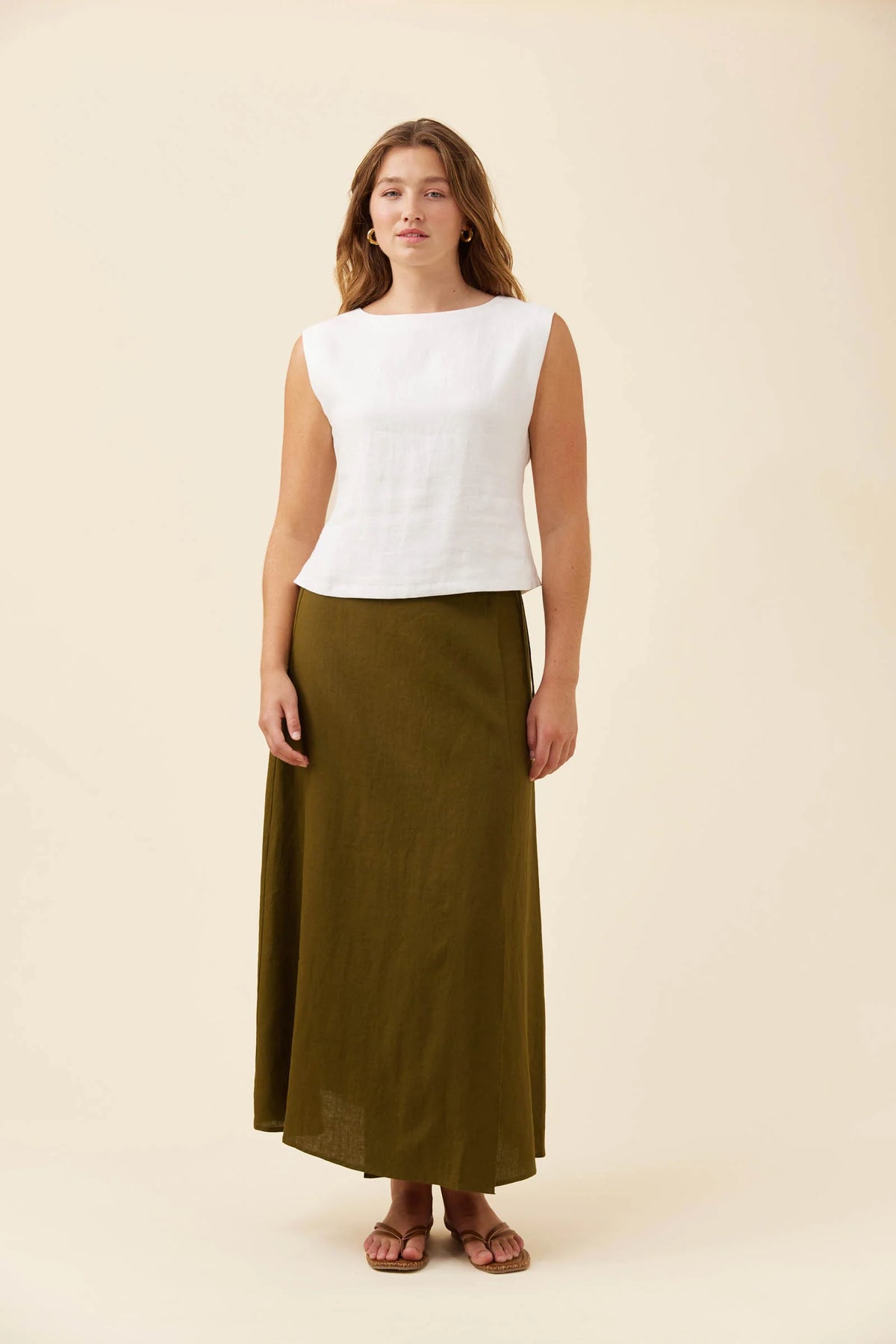 Isle Of Mine Anita Tank White
