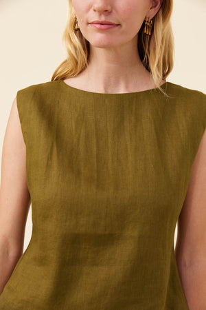 Isle Of Mine Anita Tank Olive