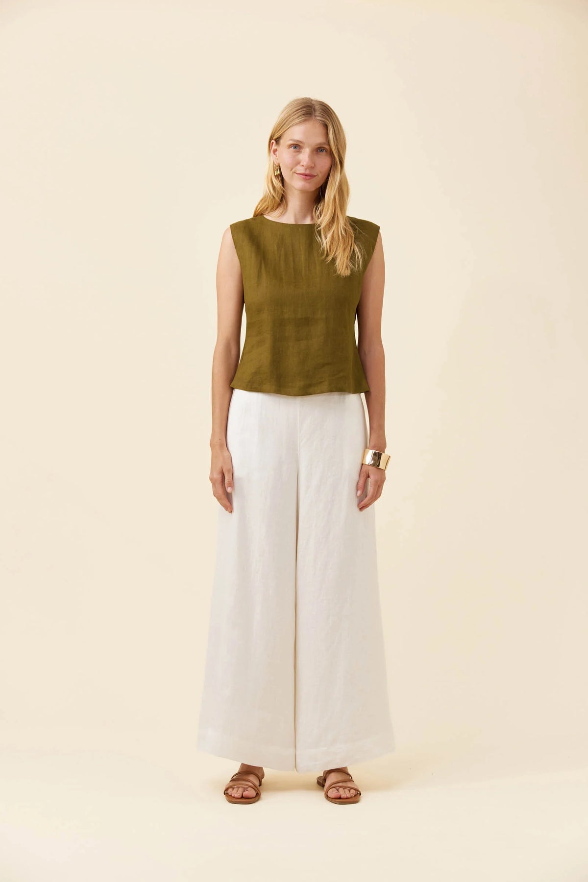 Isle Of Mine Anita Tank Olive