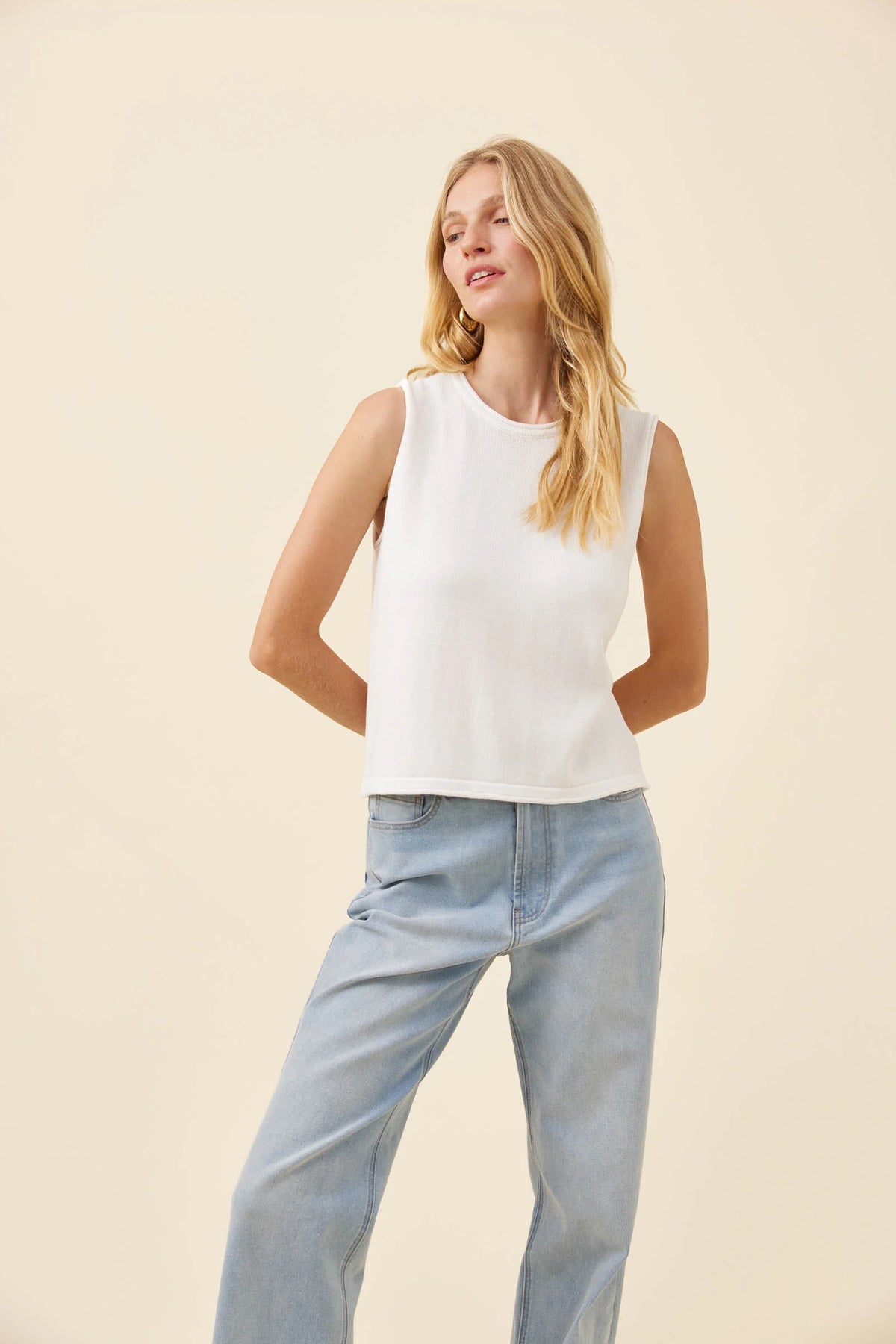 Isle Of Mine Haser Tank White