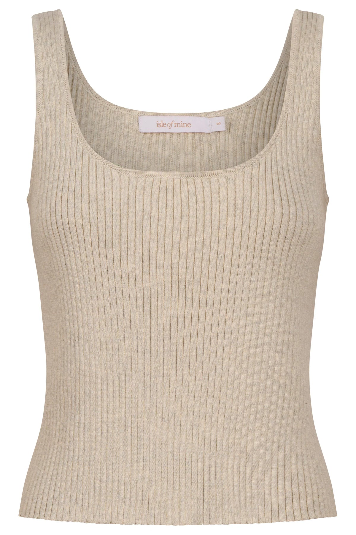 Isle Of Mine Adele Cotton Tank Canvas