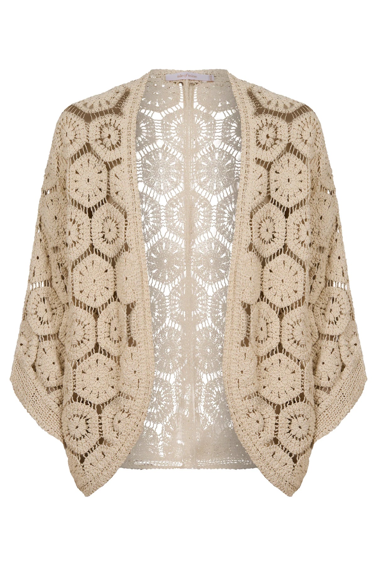 Isle Of Mine Maggie Crochet Cape Canvas
