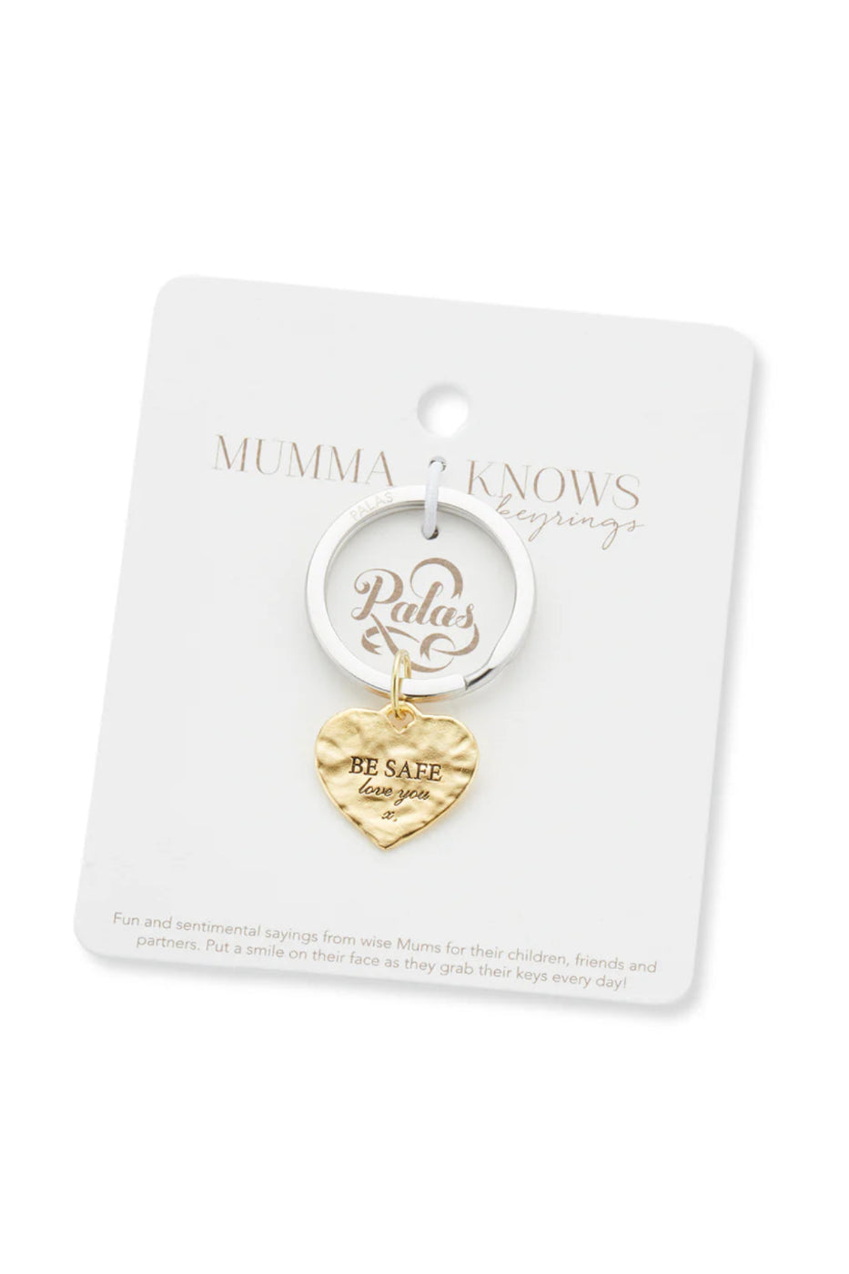 Palas Be Safe Keychain